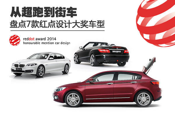 从超跑到街车 盘点7款红点设计大奖车型-图1